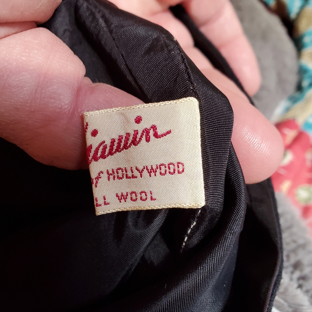 Vintage Benjamin of Hollywood Wool Vest - Picture 7 of 7